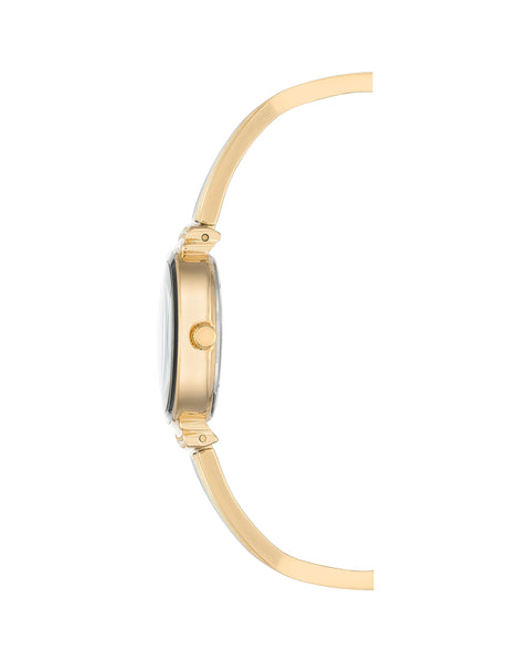 Anne Klein Women's Japanese Quartz Dress Watch with Metal Strap, Black, 8 (Model: AK/2716BKST) Anne Klein
