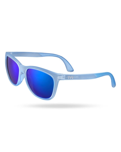 TYR Women's Carolita Lifestyle Sunglasses Polarized Cat Eye, Blue, One Size TYR
