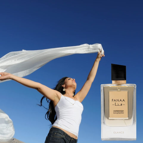 INTENSE ELITE Fanaa Glance Eau De Parfum for Women 100ML (3.4Oz) - Arabian Perfumes for women with Bergamot & Green Leaf Notes. Long Lasting Perfume for Women. INTENSE ELITE