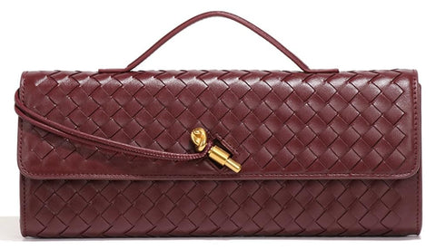 Upbull Trendy Woven Evening Clutch Purses Women Underarm Shoulder Handbag Cute Satchels Crossbody Purse PU Leather Wallet Upbull