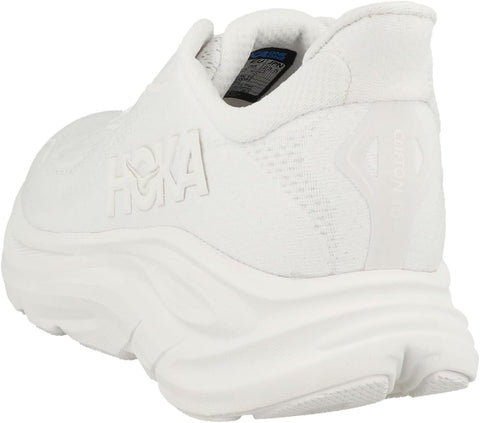 Hoka Women's Clifton 10 Sneaker, White/White, 8