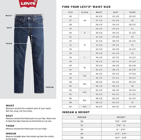 Levi's Men's 550 Relaxed Fit Jeans (Also Available in Big & Tall), Dark Stonewash, 40W x 34L