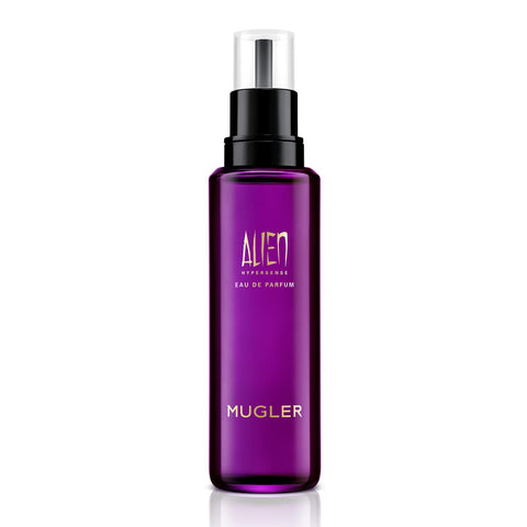 Mugler - Refill - Alien Hypersense - Eau de Parfum - Womens Perfume - Floral Woody Scent - Refillable - With Green Mandarin, Pear Accord, Jasmine, & Cashmere - 3.3 Fl Oz Mugler