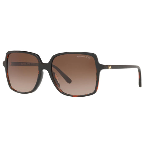Michael Kors MK2098U 378113 Brown Tortoise Isle Of Palms Square Sunglasses Lens, Db127.18 New New Tort, 56/17/140 Michael Kors