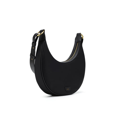 JW PEI Women's Carly Saddle bag (Black) JW PEI