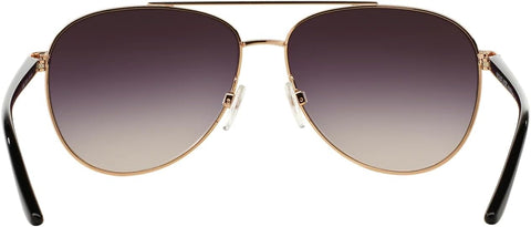 Michael Kors 0MK5007 109936 59 (MK19) Women's Rose Gold Hvar Sunglasses, Gold (rose gold/grey rose gradient), 59 Michael Kors