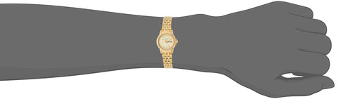 Citizen Quartz Womens Watch, Stainless Steel, Classic, Gold-Tone (Model: EQ0603-59P) Citizen