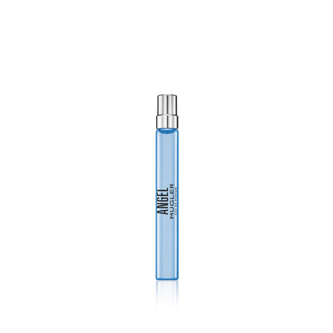Mugler Angel - Eau de Parfum - Women's Perfume - Ambery & Woody - With Bergamot, Praline, and Patchouli - Long Lasting Fragrance - Travel Size - 0.33 Fl Oz Mugler