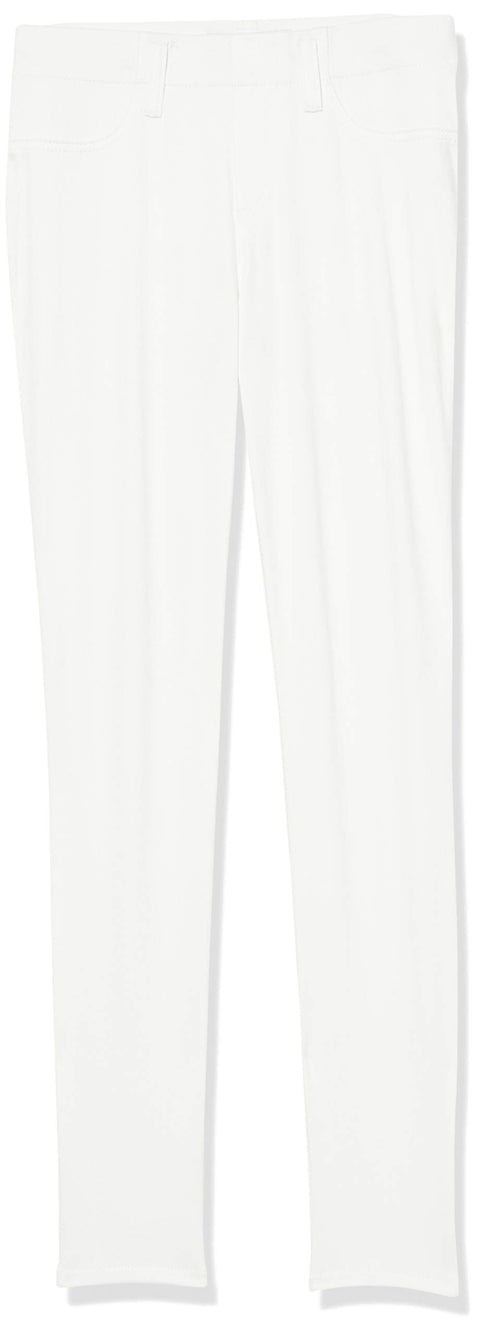 Amazon Essentials Women's Pull-On Stretchy Knit Jegging (Available in Plus Size), White, Medium