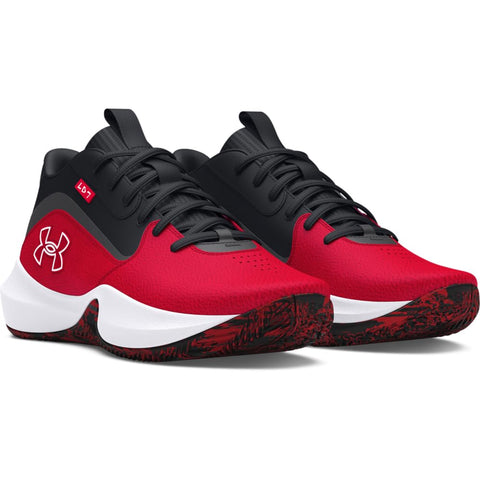 Under Armour Unisex Lockdown 7, (600) Red/Black/Red, 11, US