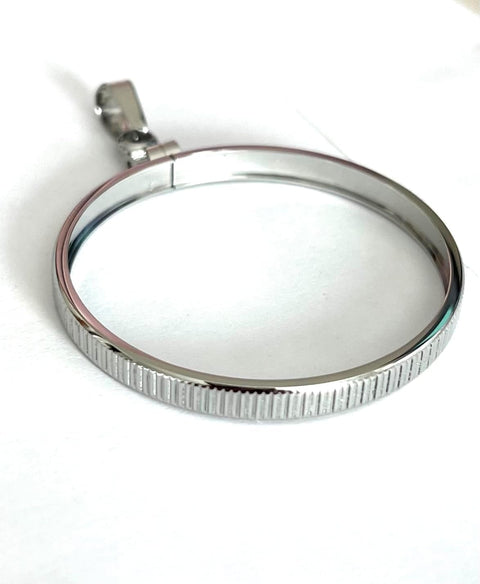 Stainless steel Coin Bezels For 38mm Silver Dollars Morgan, Peace, Ike, Coin (Will not tarnish)