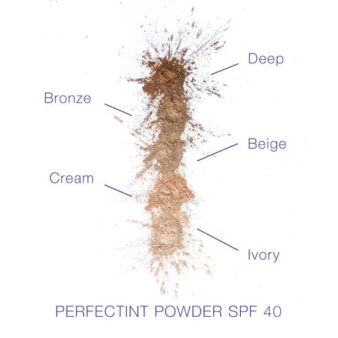 iS CLINICAL PerfecTint Powder SPF 40; Face Powder; Tinted SPF; Loose Face Powder for After Makeup Application
