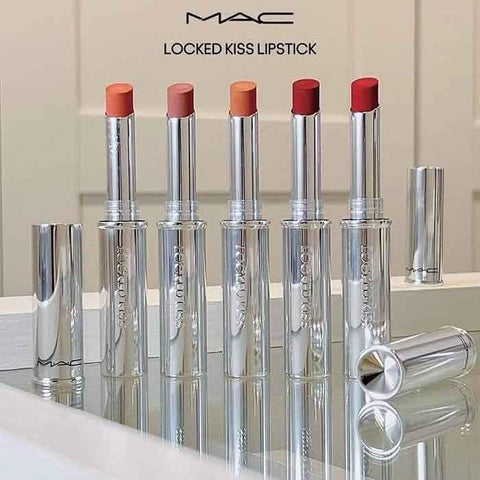 MAC Locked Kiss 24 Hour - Extra Chili for Women - 0.06 oz Lipstick MAC