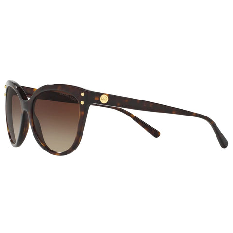 Michael Kors Jan MK2045 55mm Dark Tortoise Acetate/Brown Gradient One Size sunglasses womens Michael Kors