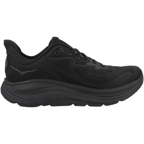 Hoka Men's Clifton 10 Sneaker, Black/Black, 11