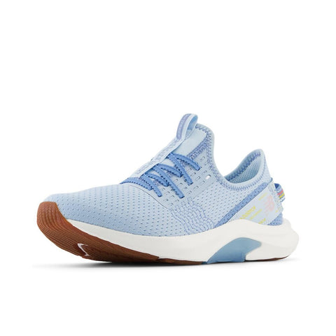 New Balance Women's Dynasoft Nergize Sport V2 Sneaker, Light Chrome Blue/Sea Salt, 7.5 New Balance