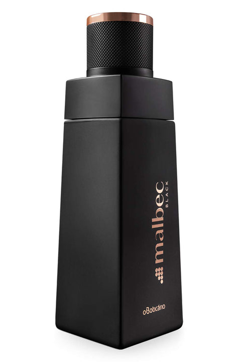 Malbec Black Eau de Toilette By O Boticario, Wine-Inspired Cologne For Men, Long-Lasting Men's Fragrances, Vanilla, Whiskey Woody & Amber Scent, 3.4 Ounce Malbec