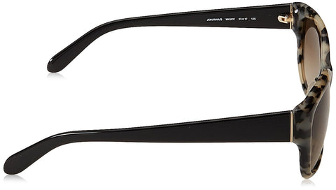 Kate Spade New York Women's Johanna Rectangular Sunglasses, Havana Black, 27 mm Kate Spade New York