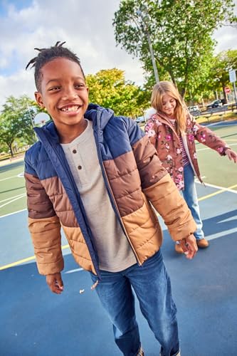 The Children's Place,Long Sleeve Thermal Henley Shirt,Large (10/12)