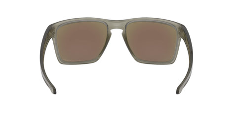 Oakley Men's OO9341 Sliver XL Rectangular Sunglasses, Matte Grey Ink/Sapphire Iridium Polarized, 57 mm