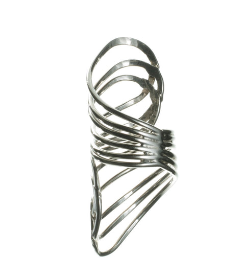 925 Sterling Silver Adjustable Ring Elegant Gift Handmade Anillo Ajustable de Plata Angelitos de Mexico