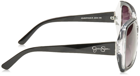Jessica Simpson Women's J5234 Oversized Retro Butterfly Sunglasses with UV400 Protection - Glamorous Lightweight Sunglasses for Women, 60mm Jessica Simpson