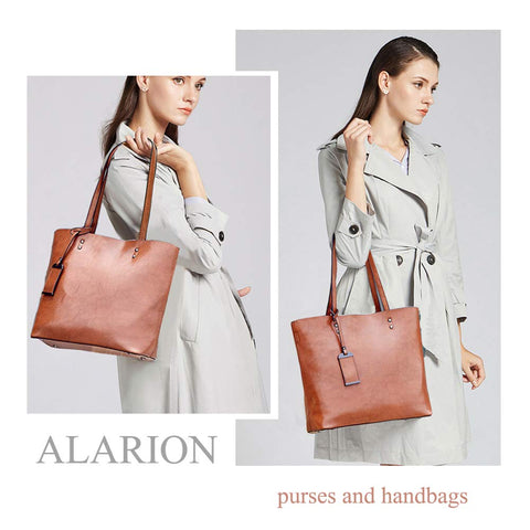 ALARION Women Top Handle Satchel Handbags Shoulder Bag Messenger Tote Bag Purse ALARION