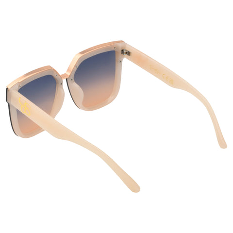 Jessica Simpson Women's J6214 Oversized Cat Eye Square Sunglasses with UV400 Protection - Glamorous Sunglasses for Women, 67mm Jessica Simpson