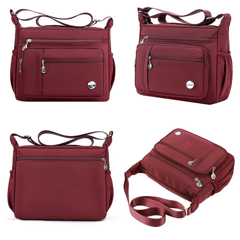 MINTEGRA Women Shoulder Handbag Roomy Multiple Pockets Bag Ladies Crossbody Purse Fashion Tote Top Handle Satchel MINTEGRA