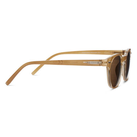 Peepers by PeeperSpecs Women's Boho Reading Sunglasses Round, Amber, 47 + 2.5 Peepers by PeeperSpecs