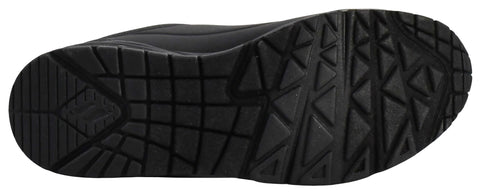 Skechers Women's Uno-Stand on Air Sneaker, Black/Black, 9