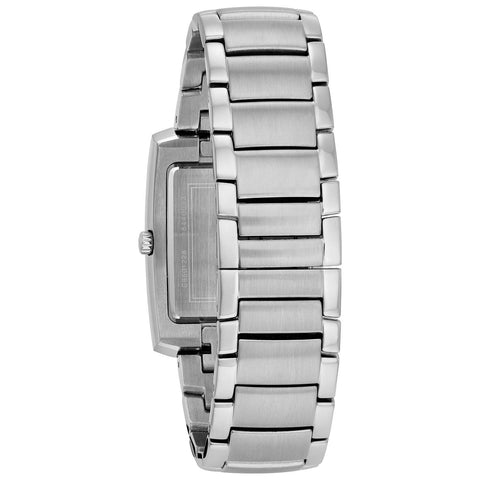 Bulova Men's Classic Rectangle 2-Hand Quartz Watch Style: 96A169 Bulova