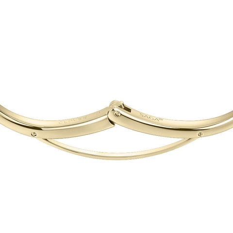 SAGA Women Fashion Watches Luxury Crystal Gold Bracelet Watch Stainless Steel Women's Wrist Watch As Gift for Women SAGA