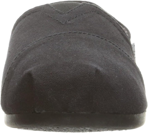 Skechers Women's Bobs Plush-Peace & Love Ballet Flat, Black, 8.5