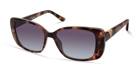 GUESS Women's Rectangular Sunglasses, Turtle Shell, 53mm. GUESS