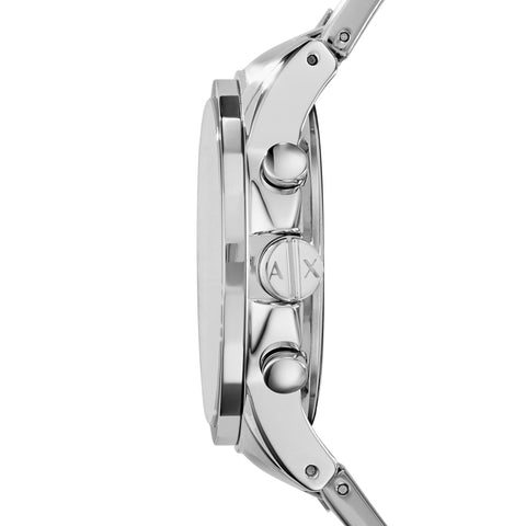 A｜X ARMANI EXCHANGE Men's Chronograph Silver-Tone Stainless Steel Bracelet Watch (Model: A|X2509) A｜X ARMANI EXCHANGE