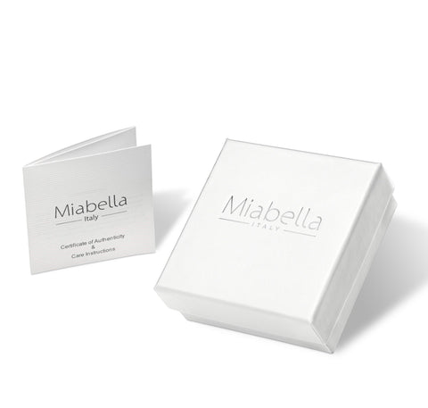 Miabella 18K Gold Over Sterling Silver Italian Oval Hinged Bangle Bracelet for Women Girls, 6.75 to 8 Inch, 925 Made in Italy (Medium - 7.5 Inches) Miabella
