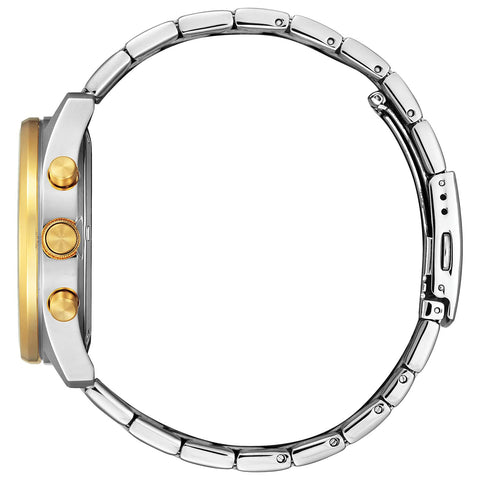 Citizen Men's Quartz Dress Watch with Stainless Steel Strap, Two-Tone, 22 (Model: AN8194-51L) Citizen