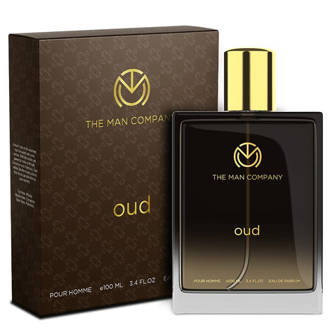The Man Company Oud Perfume for Men - 100ml | Premium Long-Lasting Fragrance Eau De Parfum | Gift for Him The Man Company