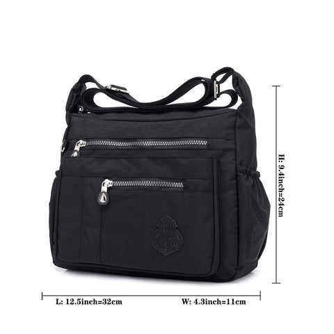 MINTEGRA Crossbody Bag for Women Nylon Waterproof Shoulder Purse Messenger Bag Lightweight Pocketbooks MINTEGRA
