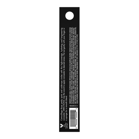 e.l.f. Hydrating Camo Concealer, Covers Blemishes & Under-Eye Circles, Full-Coverage & Delivers A Satin Finish, Vegan & Cruelty-Free, Light Sand e.l.f.