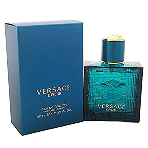 Versace Eros Eau de Toilette Spray for Men, 1.7 Ounce Versace