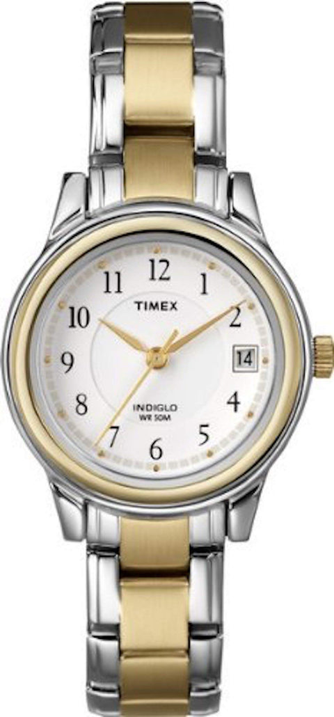 Timex T25771 Ladies Two Tone Traditional Dress Sport Watch Timex