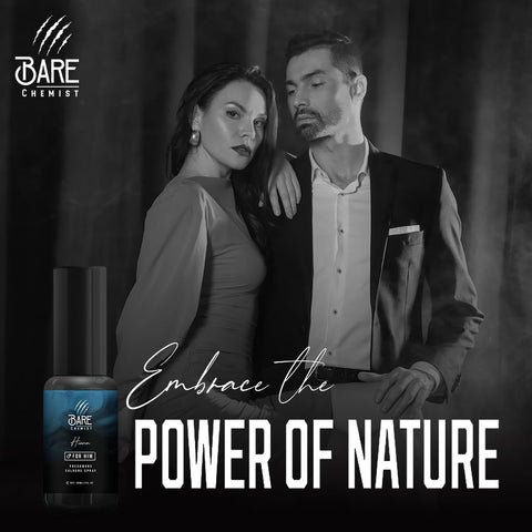 Bare Chemist Heaven Pheromone Cologne for Men – Extra Strong Concentrated Formula – Long-Lasting Fresh Scent – 1.01 Fl Oz Spray Bare Chemist
