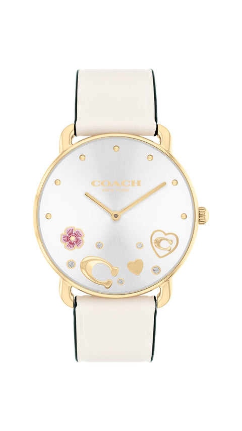 Coach Elliot Women's Watch | Elegant and Sophisticated Stles Combined | Premium Quality Timepiece for Everyday Wear | Water Resistant | (Model 14504294) Coach