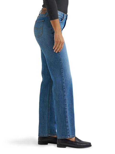 Lee Women's Legendary Relaxed Straight Jean, Manifested