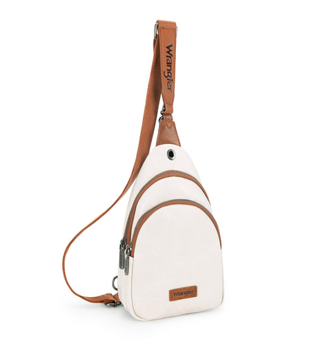 Wrangler Crossbody Sling Bags for Women Large Cross Body Purse with Headphone Hole Wrangler