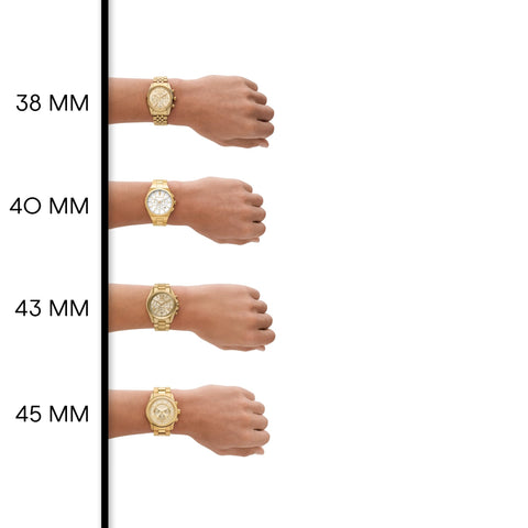 Michael Kors Lexington Chronograph Gold-Tone Stainless Steel Men's Watch (Model: MK8281) Michael Kors