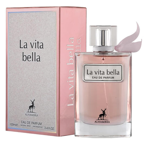 Generic NIMAL LA VITA, BELLA EAU DE PARFUM 100ml | LUXURY LONG LASTING FRAGRANCE | PREMIUM IMPORTED FRAGRANCE SCENT FOR MEN AND WOMEN | PERFUME GIFT SET | ALL OCCASION (Pack of 2) Generic