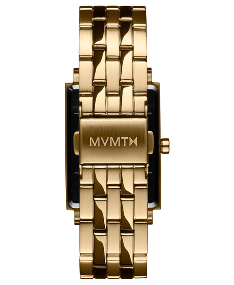 MVMT Signature Square Watches for Women - Premium Minimalist Women’s Watch - Analog, Stainless Steel, 5 ATM/50 Meters Water Resistance - Interchangeable Band - 24mm MVMT